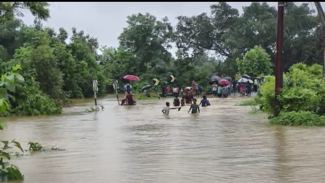 খাগড়াছড়িতে জলাবদ্ধতা পরিস্থিতির উন্নতি